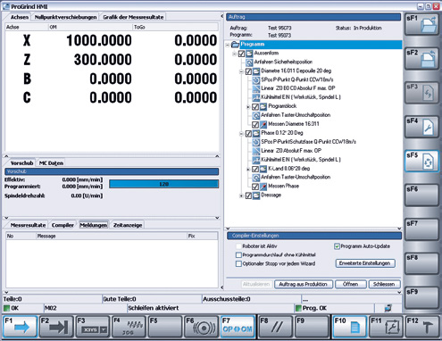 Tool di analisi HSM Con il tool di analisi integrato «High-Speed Machining» l operatore può controllare il grafico della velocità dei