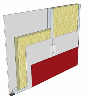 Tutti i rivestimenti in lastre KARTONSAN 22 possono essere eventualmente integrati con le speciali lastre KARTONSAN Clima con microsfere a cambiamento di fase Micronal PCM che ne raddoppianola