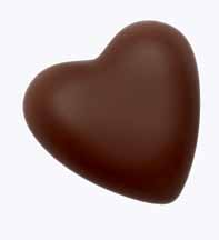 72 Peso Cioccolatini a forma di cuore, confezionati singolarmente con incarto in alluminio personalizzato bianco argento o oro 1 No. 110104000 cioccolato al latte 2 No.
