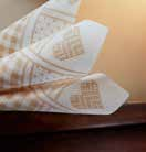 Ecological napkins made with