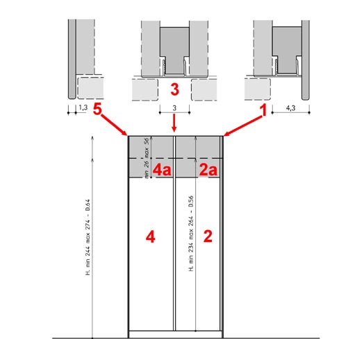 (E) - An example of tall-unit composition.