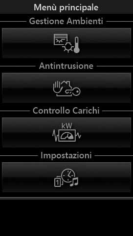 6. CONFIGURAZIONE. Configurazione - Menù principale L operazione di configurazione del touch screen viene effettuata utilizzando il software EasyTool ver. 3.