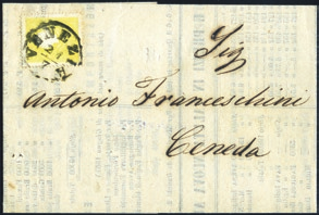 .. 40 - Antichi Stati Italiani - Lombardo Veneto - 1864-2 s.