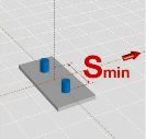 (valori di carico per singolo ancorante) Dimensione ancorante Ø8 Ø10Dati Ø12 conformi Ø14 a ETA-07/0260 Ø16 Ø20 del 2009-01-12 Ø25 Ø28 Ø32 Profondità Dimensione ancoraggio ancoranteh ef,typ = [mm] Ø8