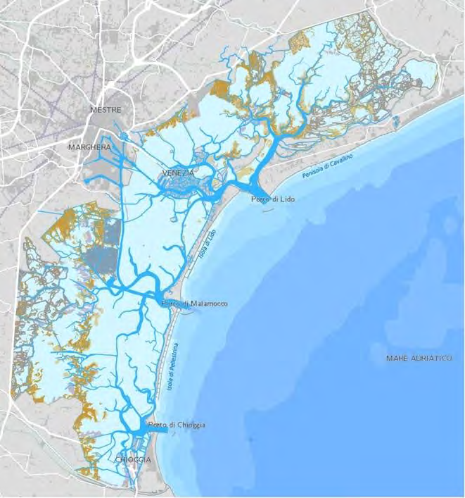 LA MAREA NELLA LAGUNA DI VENEZIA La previsione di marea relativa al bacino di San Marco non può essere usata per le altre località della laguna senza modifiche.