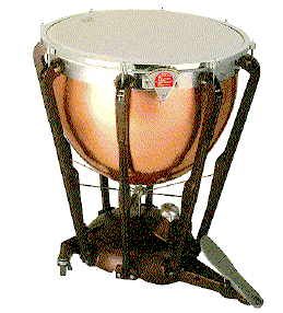XILOFONO, la MARIMBA ed il GLOCKENSPIEL, e i grossi tamburi da orchestra chiamati TIMPANI, che vengono intonati