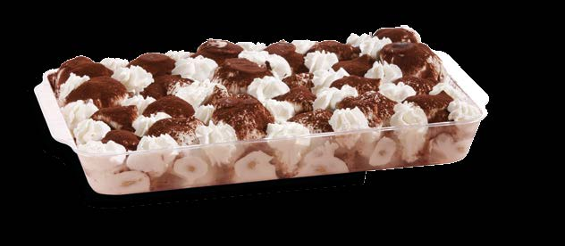 DOLCI al cucchiaio Creamy desserts profitterol al cioccolato Cod.
