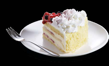 mixed berries cake A dessert made with soft sponge cake and filled with mixed berries Chantilly