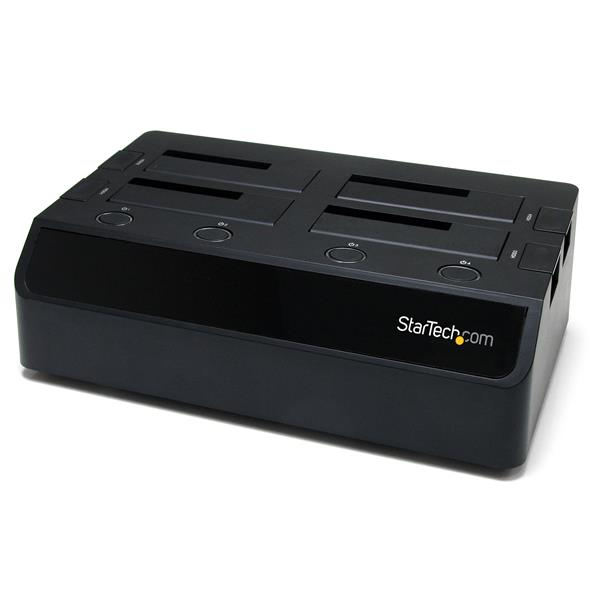 Docking station per disco rigido esata USB 3.0 a SATA per HDD 2,5''/3,5'' a 4 alloggiamenti Product ID: SATDOCK4U3E La docking station per disco rigido esata e USB 3.