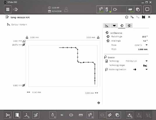 /// Nuovo design semplice per un maggiore comfort di utilizzo /// Editor dei programmi per la lavorazione, di ogni tipologia di profili e taglienti /// Maggiore funzionalità rispetto al modello