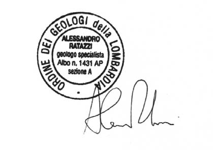 dott. Alessandro Ratazzi geologo tel. 348 4077474 via Castello Presati 15 e-mail georatto@libero.