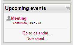 Eventi imminenti Non ci sono eventi imminenti Vai al calendario Nuovo evento Clicca su Nuovo evento o Vai al calendario >