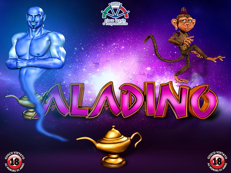 REGOLE DI GIOCO L immagine illustra il gioco ALADIN. La vincita massima è di 100 per ogni partita, il tempo minimo di ogni singola partita è di 4 secondi.