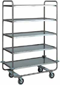 110x60x103 h 3 piani / 3 Shelves / 3 Rayons / 3 Platten CA 1432 600,00 dim. 110x60x130 h 4 piani / 4 Shelves / 4 Rayons / 4 Platten CA 1433 690,00 dim.