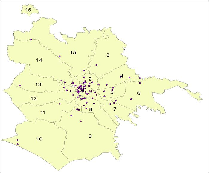 9.4 Le sedi di Roma Capitale Il Censimento delle Istituzioni Pubbliche 13 9.4.1 Le sedi di Roma Capitale: caratteristiche, personale e prevalenti compiti svolti Per il Censimento permanente delle