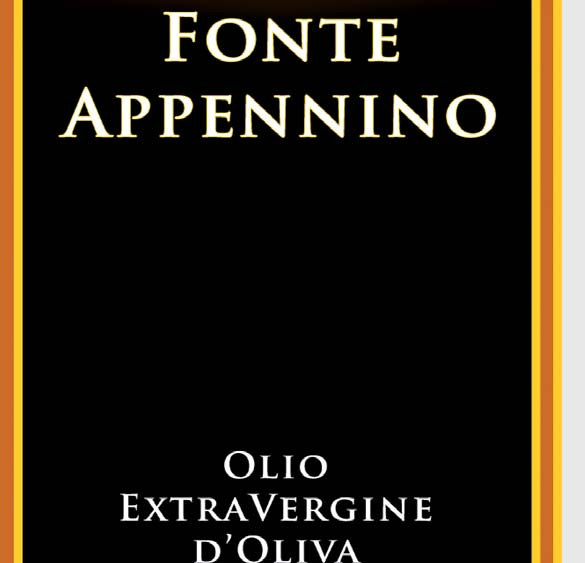 Nome: Fonte Appennino, dalla località in cui sorge l uliveto specializzato dell azienda.