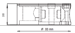 GT 01.1001) Satin Nikel (Item ONLY.GT 01.1005) Anthracite (Item ONLY.GT 01.1008) ONLY UNIVERSAL GATE 02 Confezione / Pack : 8 pz/pcs Cerniera modello only con quadro tedesco ed adattatore per cancelli.