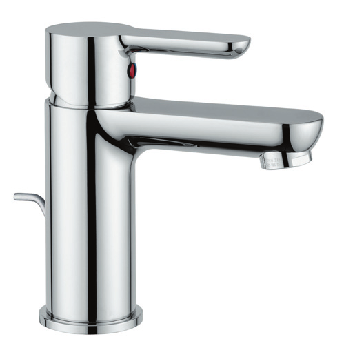 ABC87118/1 CR Miscelatore lavabo monocomando, aeratore anticalcare M 24 x