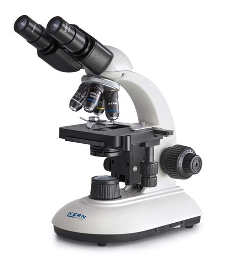 Microscopio a luce passante OBE PROFESSIONAL CARE La soluzione robusta per le vostre applicazioni di ospedale, laboratorio o formazione Il OBE-1 è un microscopio per formazione molto facile da usare,