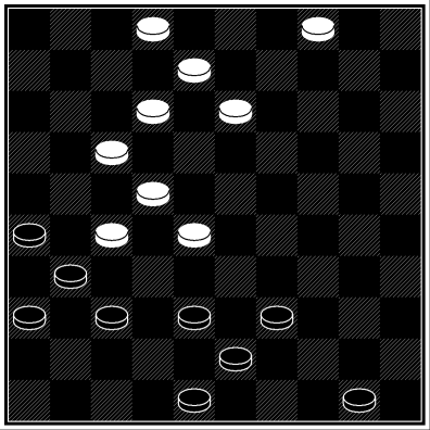 Introduzione all attacco A volte uno cambio è fatto per creare la possibilita di attaccare un pezzo. 33 x 11 16 x 7 39 33 Il nero ha due pezzi in 6 fila. I pezzi <27 e 28> sono chiamati avamposti.