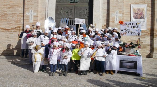 GROTTAMMARESE, Classi seconde Primaria Speranza, partecipanti: 62 Il racconto dei bambini: In un tempo lontano giovani uomini, donne e bambini si avviano a cavallo alla conquista dell est italiano le