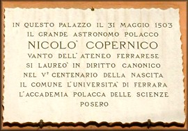 L eredità di Copernico Quale è la relazione fra l uomo e l universo per ciò che riguarda lo Spazio, il Tempo e l Energia?