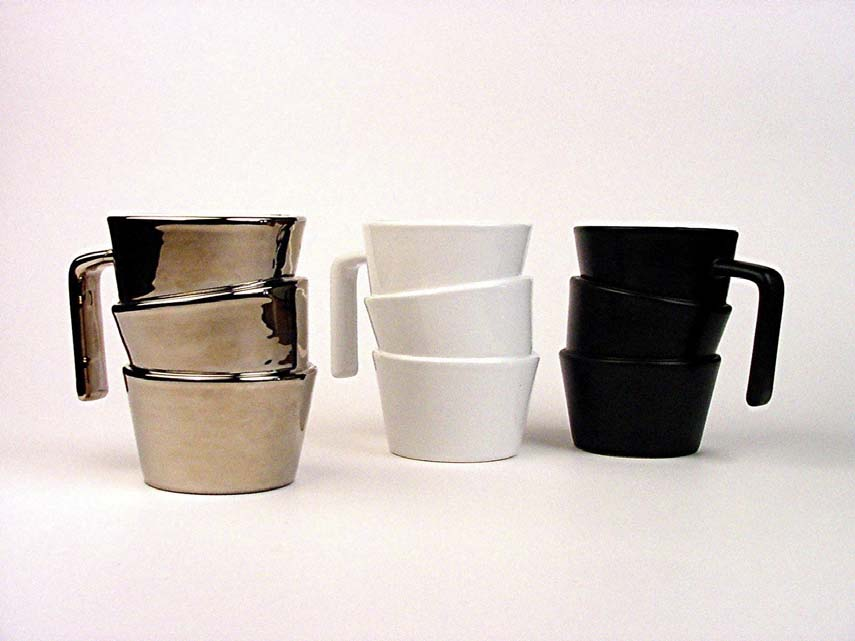 3SOME Tazza materiale: ceramica colore: bianco Cup