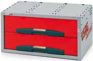 U50000084 Cassettiera 2 cassetti H 155 mm Dimensioni: (LxPxH) 990x375x382 Peso: 28 Kg 5000 ce4 Cod.