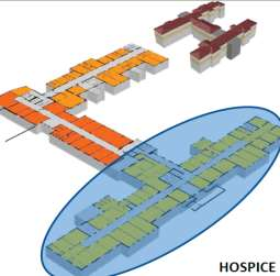 Hospice di Castelfranco La rete delle cure palliative è composta da 4 nodi: Ospedale, Ambulatorio, Domicilio, Hospice Definita la rete nel territorio provinciale e le relazioni con ospedali e