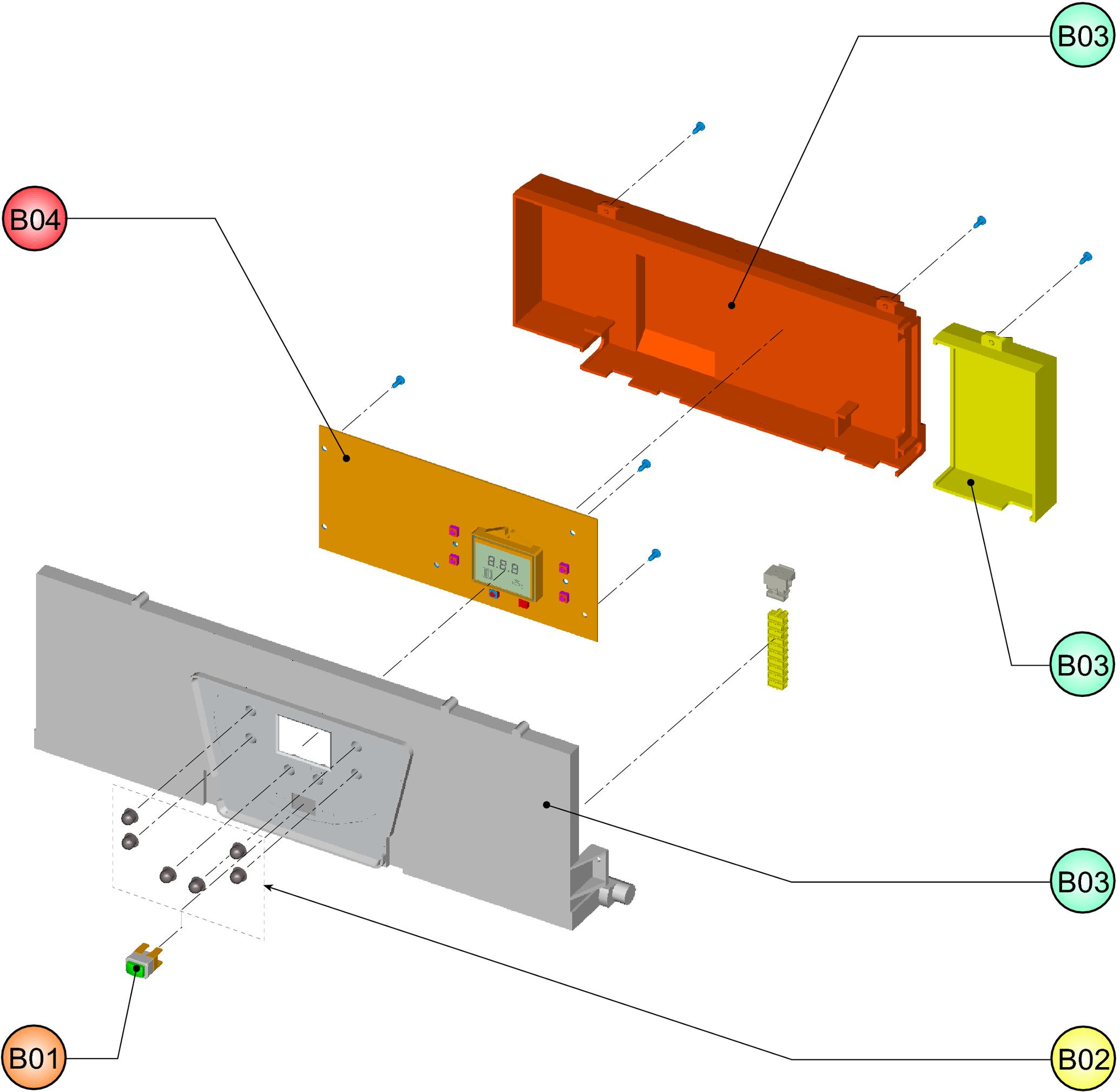 NEW ELITE 60 F24 (3 stelle) CABLAGGIO / WIRING