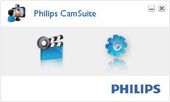 Se il driver della webcam non è installato, la finestra dell'interfaccia sarà analoga a quella mostrata: Passaggio 2: avviare Philips CamSuite Capture per iniziare l'acquisizione delle foto e la