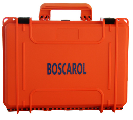 Boscarol High Impact Case arancione con pareti molto spesse per garantire la resistenza agli urti