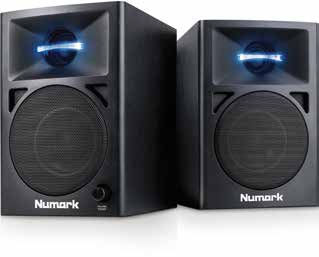 ACCESSORI VARI 1060013925 NUMARK NWAVE360 DIFFUSORE - New 99,99 e I diffusori amplificati Numark N-Wave 360 sono speaker pensati per DJ set-up casalinghi costruiti in un case in legno - schermato al