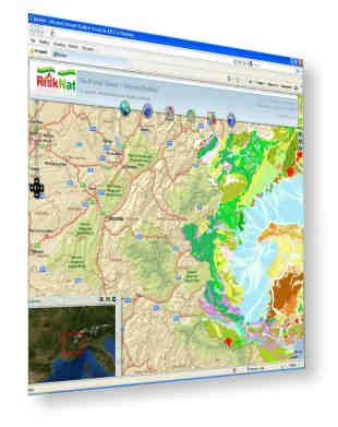 Geoviewer 2D Attraverso il Geoviewer è possibile: accedere alla cartografia transfrontaliera