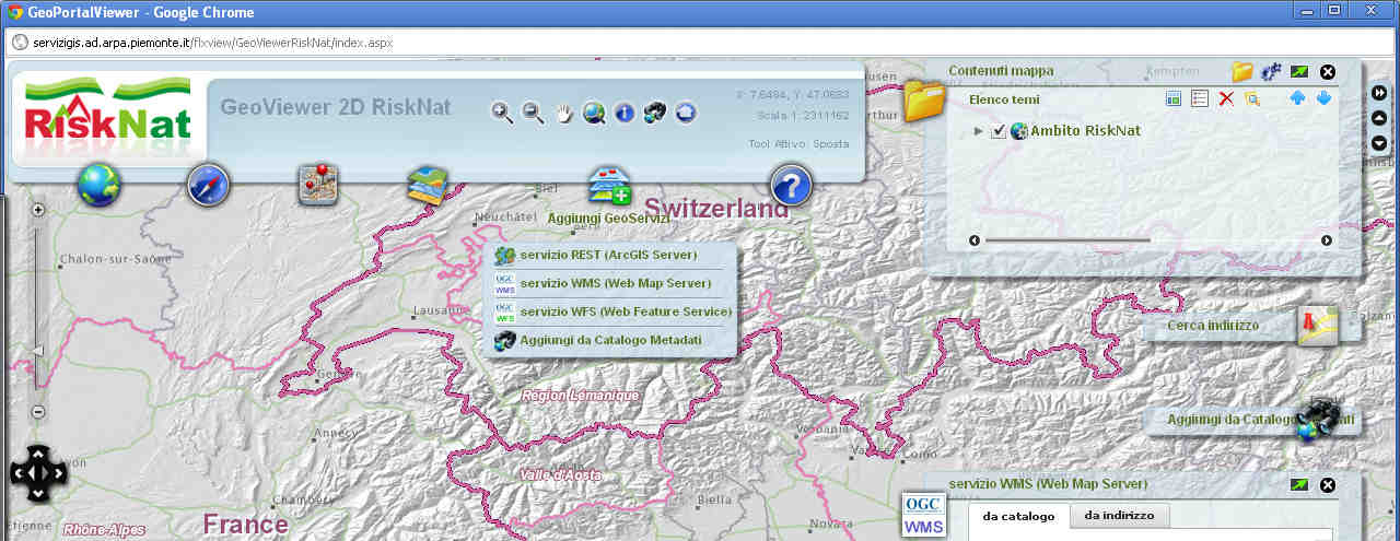 Geoviewer 2D Widgetper