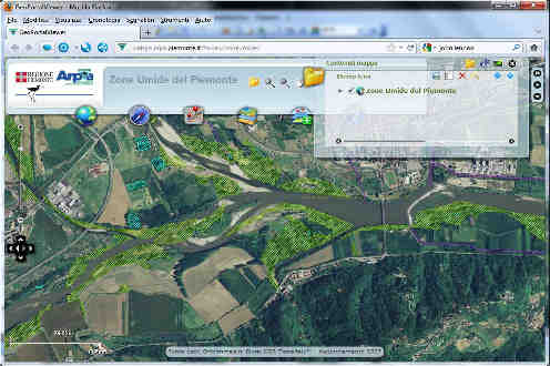 I dati del Geoportale Arpa Natura e