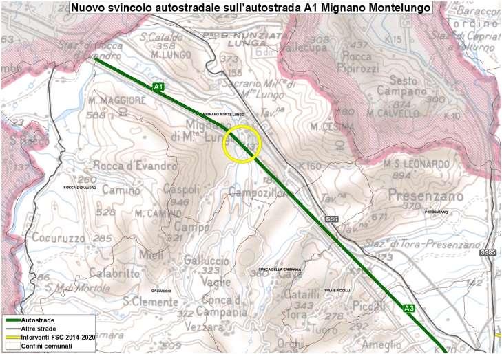 Nuovo svincolo autostradale sull