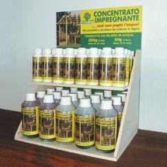 è un prodotto molto utile per proteggere tutti i prodotti in legno grezzo o trattati in autoclave.
