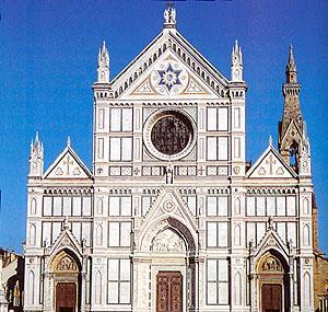 La Basilica Di Santa Croce La costruzione della basilica di Santa Croce iniziò nel 1294 con i piani di Arnolfo di Cambio.