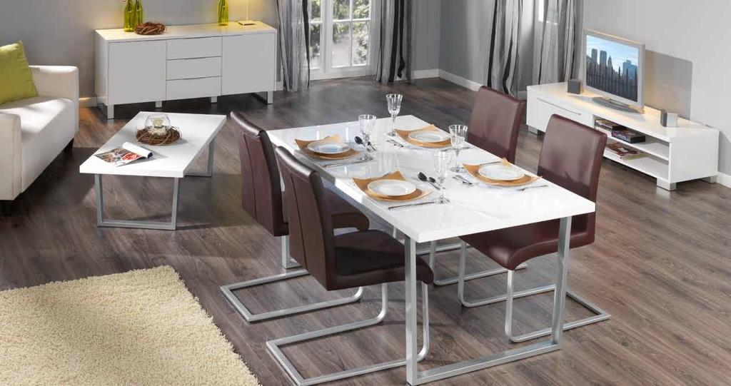 Tavolino da salotto H 40 cm, 120x60 cm 149,95-33% 99, 95 Panca TV Maniglie: alluminio.