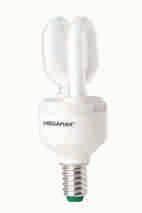 MEDIUM RANGE SERIE TUBOLARI W1608 Attacco Diagonale (mm) Lungh. (mm) Peso (g) E14 8 Watt 44 100 111 45 E27 44 105 50 8.