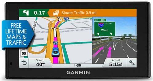 Combinazione perfetta tra navigazione e funzioni di connettività Display pinch-to-zoom da 6" a doppio orientamento Mappa Europa 46 paesi precaricata con aggiornamenti gratis a vita¹ Infotraffico