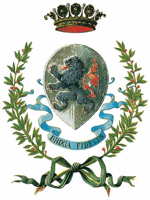 Lo stemma Lo stemma del Comune di Brescia Lo stemma di Brescia è contraddistinto dal leone azzurro su sfondo argento.