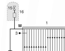 CIRCUITO IDR AULICO Lo schema idraulico seguente illustra il collegamento tra collettori solari e