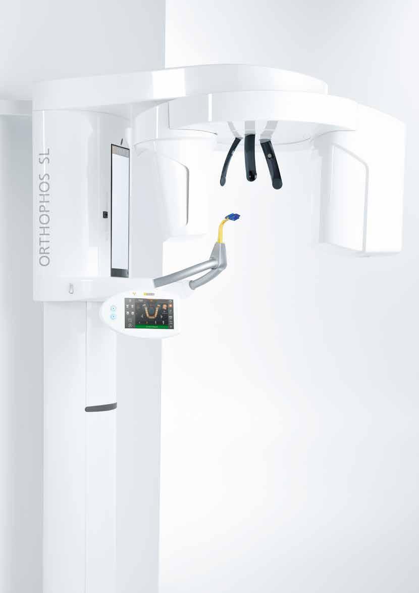 26 I 27 ORTHOPHOS SL 3D ORTHOPHOS SL è il nuovo apparecchio che arricchisce la famiglia degli apparecchi radiografici 3D Sirona.
