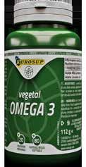 24 BENESSERE / WELLNESS OMEGA 3 VEGETALI SOFTGELS 20 80 DESCRIZIONE: Integratore alimentare. L acido alfa linoleico Contribuisce al mantenimento della normale concentrazione di colesterolo nel sangue.