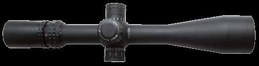 Pupilla d uscita di 9 mm, terza torretta per l illuminazione del reticolo, profilo estremamente basso, ideale per ogni tipo di arma.