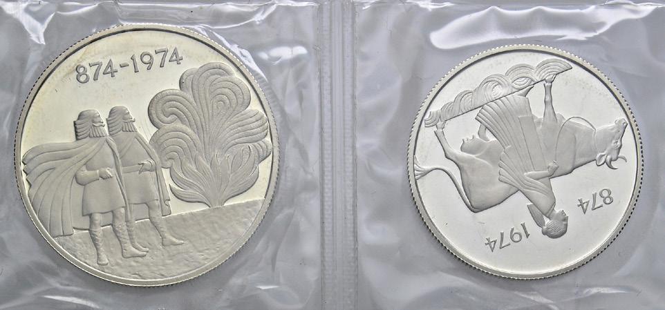 Lotto di 3 monete in Ag 5 ecu 1990 (2) e 10 ecu 1990 KM.