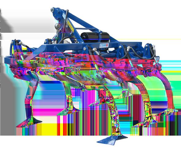 COLTIVATORI PER VIGNETI COMBI-V Nuovo coltivatore per trattrici di tipo frutteto adatto alla lavorazione di vigneti con suolo tenace.