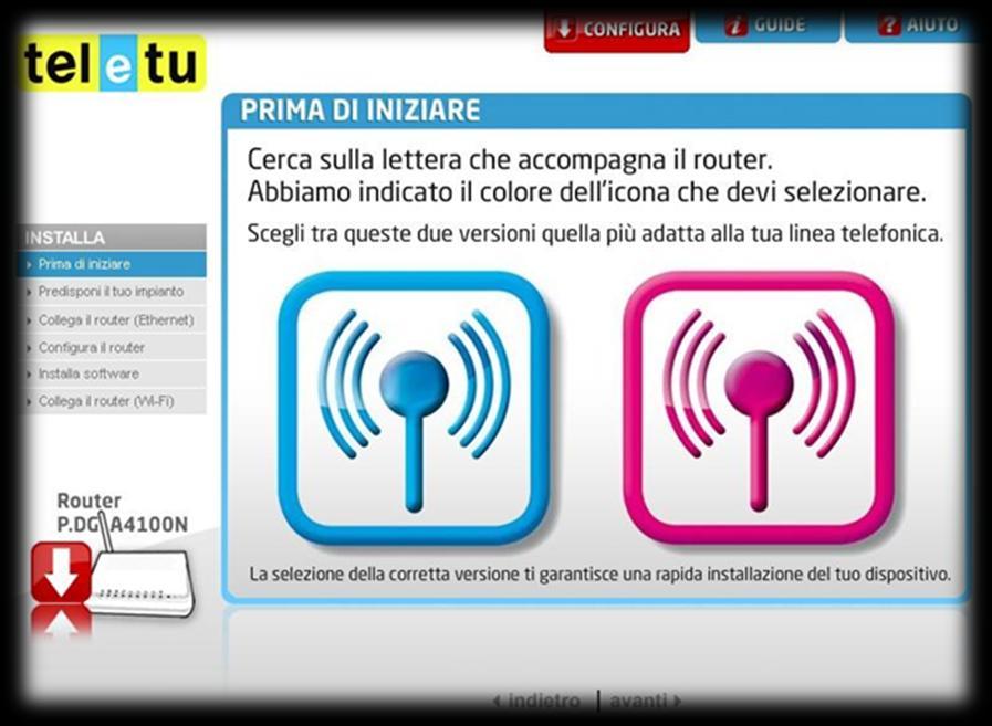 4. Potresti visualizzare una schermata Prima di iniziare che indica di verificare sulla lettera (ricevuta